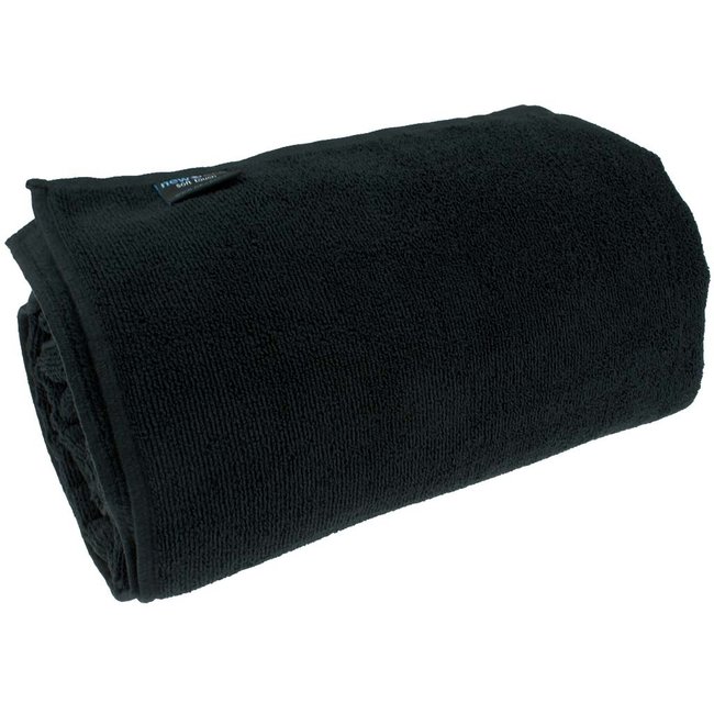 Massage handdoek 100x220 zwart