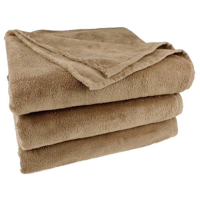 Massage handdoek Walnoot xxl 100x220