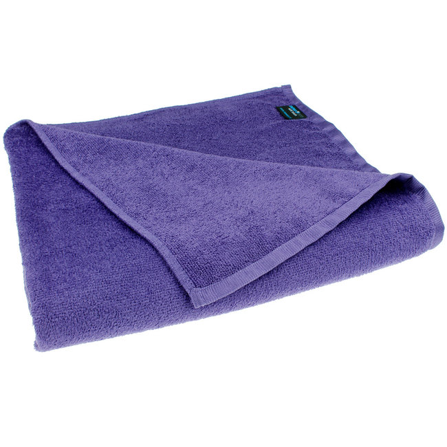 Massage handdoek xxl 100x220 cm paars