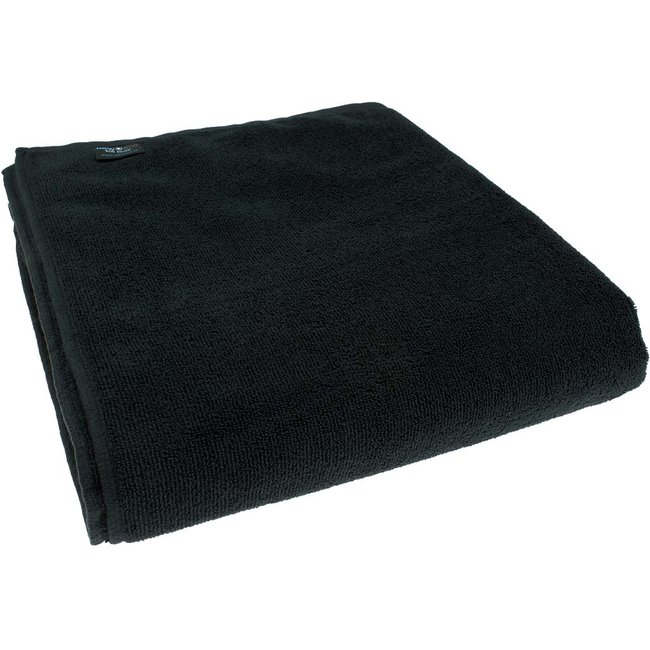 Zwart strandlaken xxl 100x220 cm