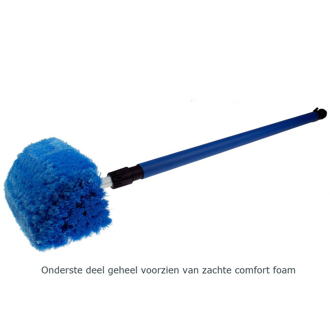 Autowasborstel startset Handy met waterdoorvoer