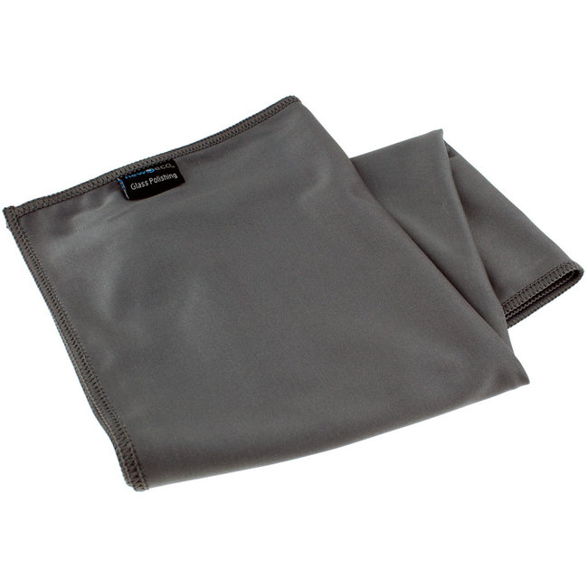 Microvezel glasdoek Silky donkergrijs