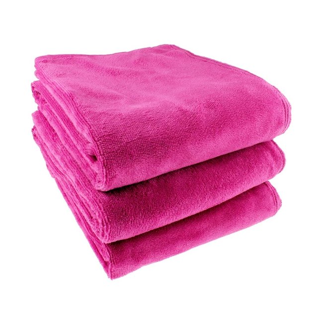 Massage handdoek xl roze 80x195 cm