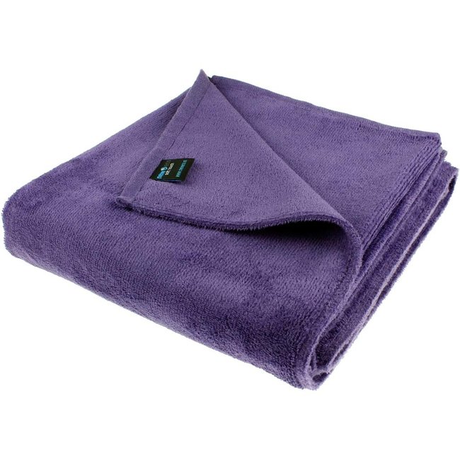 Microvezel bad- en saunalaken paars