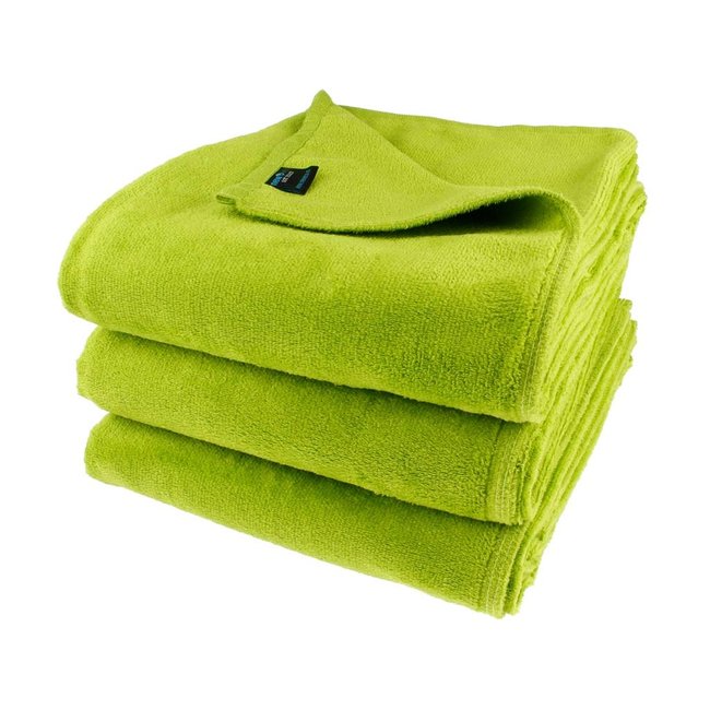 Massage handdoek xl appelgroen 80x195