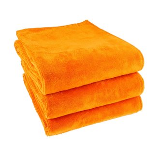 Bad- en saunalaken oranje