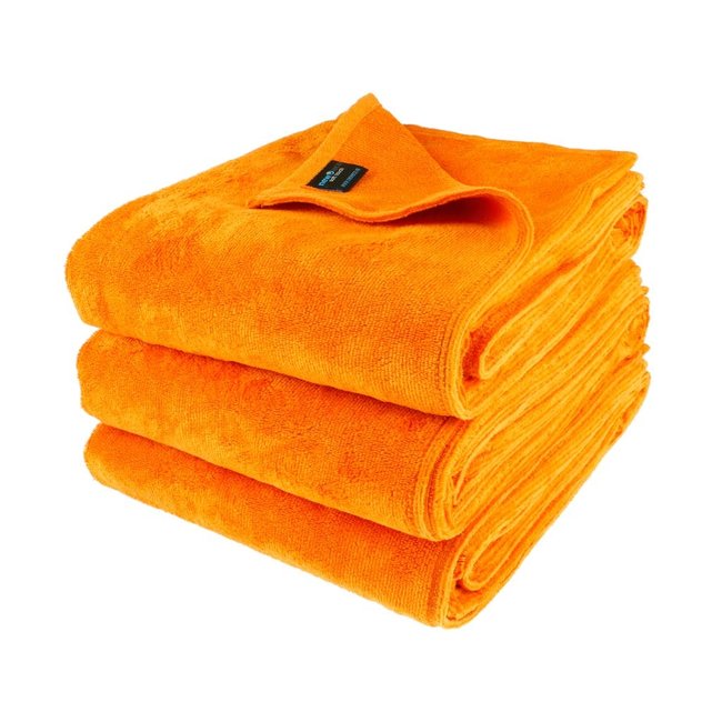 Microvezel bad- en saunalaken oranje