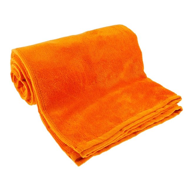 Microvezel bad- en saunalaken oranje