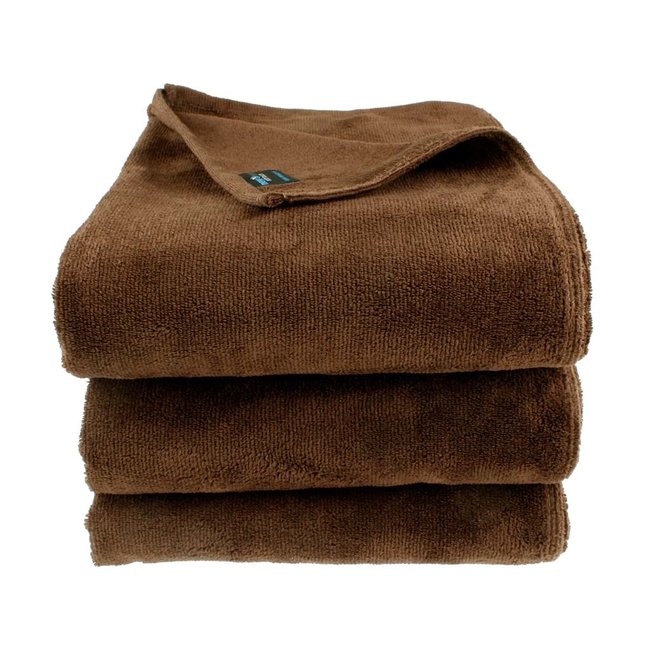 Massage handdoek xl chocoladebruin 80x195 cm