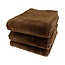 Massage handdoek xl chocoladebruin 80x195 cm