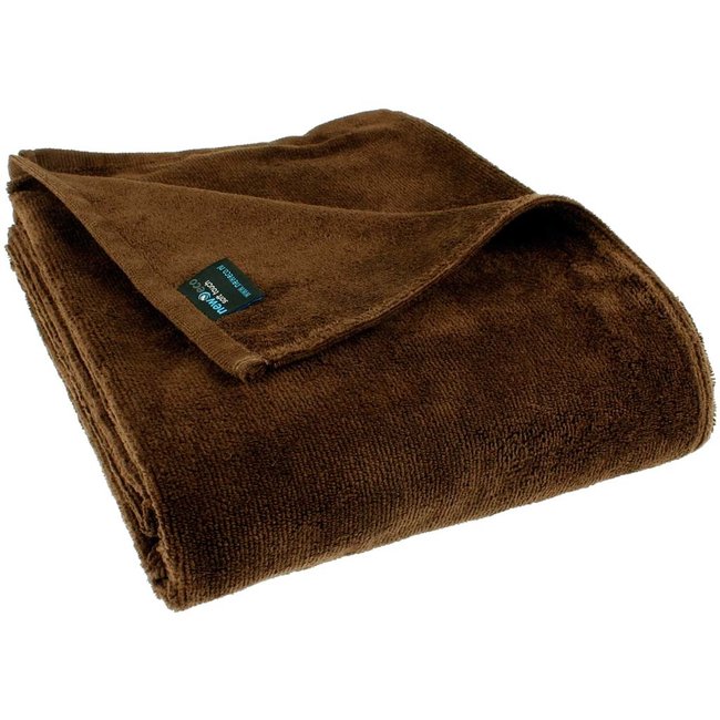 Massage handdoek xl chocoladebruin 80x195 cm