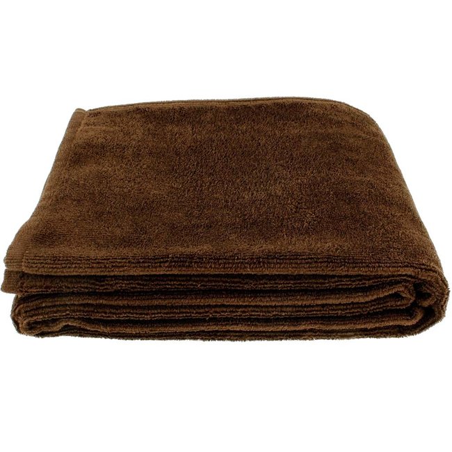 Massage handdoek xl chocoladebruin 80x195 cm