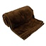 Massage handdoek xl chocoladebruin 80x195 cm
