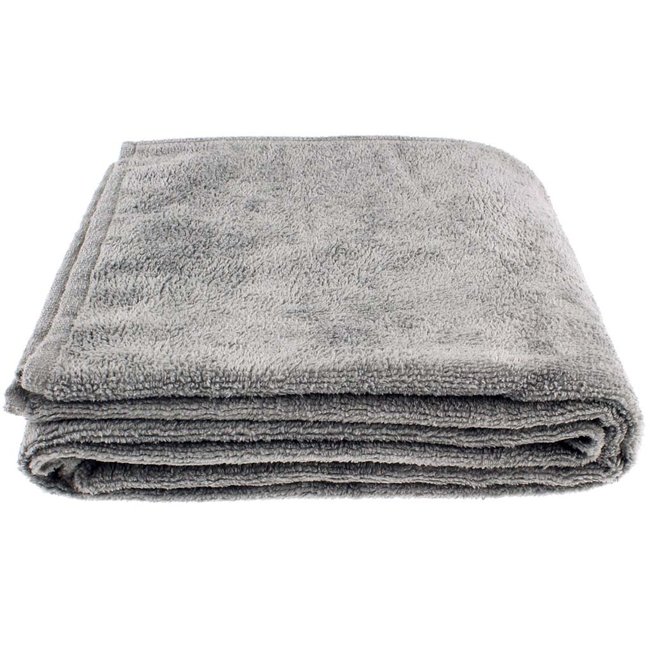 Microvezel bad- en saunalaken grijs