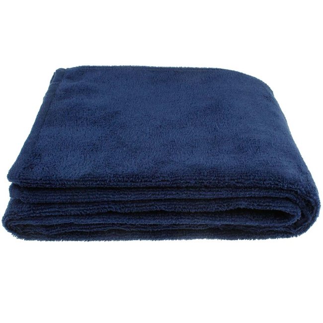 Microvezel bad- en saunalaken Marineblauw