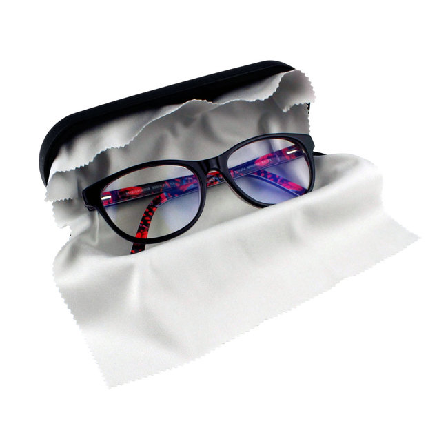 10-pak microvezel brillendoekjes lichtgrijs