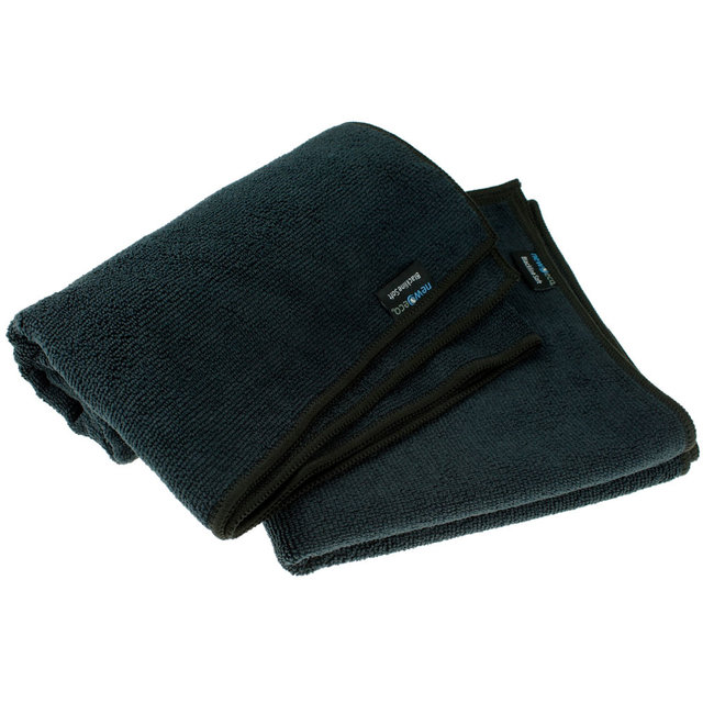 Microvezeldoek zwart soft large