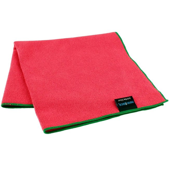 Microvezel zilverdoek antibacterieel rood