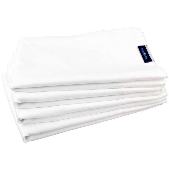 Stofdoek wit van suède microvezel