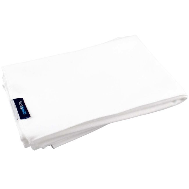 Stofdoek wit van suède microvezel