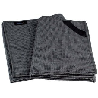Neweco Gewafelde microvezel droogdoek antraciet