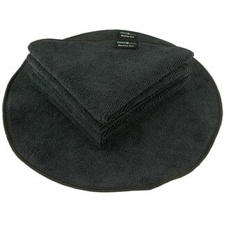 Neweco® Ronde microvezeldoek soft zwart