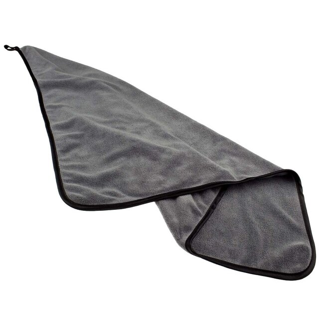 Microvezel badkamer droogdoek antraciet