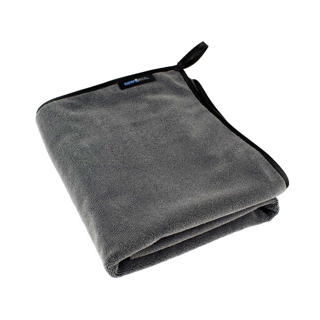 Microvezel badkamer droogdoek antraciet