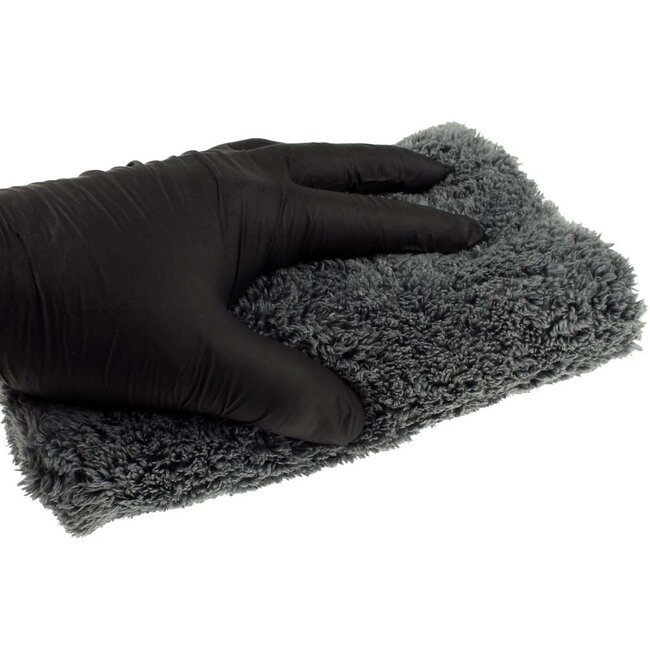 Microvezeldoek waxy next level antraciet