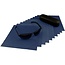 Neweco 10-pak opticien brillendoekjes marineblauw