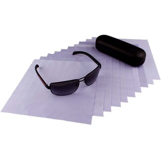 Neweco 10-pak opticien brillendoekjes lichtpaars