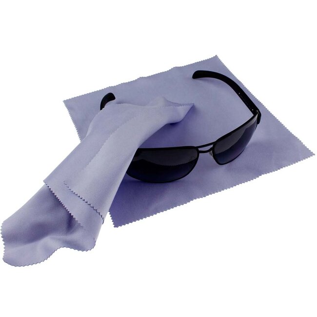 10-pak microvezel brillendoekjes lichtpaars