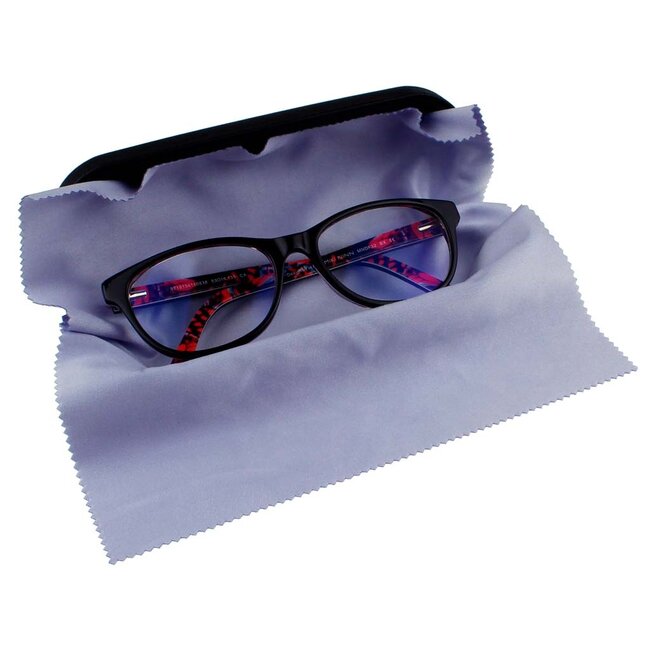 10-pak microvezel brillendoekjes lichtpaars