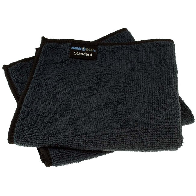 Microvezeldoek standaard zwart small