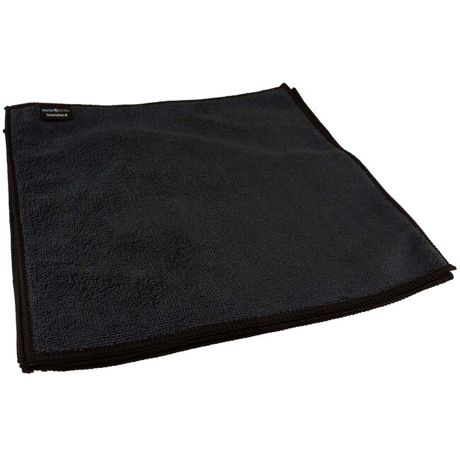 Microvezeldoek standaard zwart small
