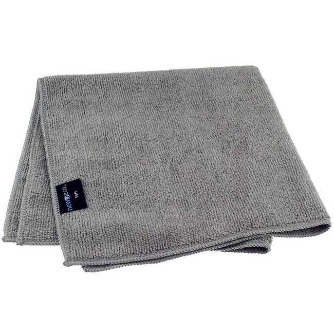 Microvezeldoek soft grijs