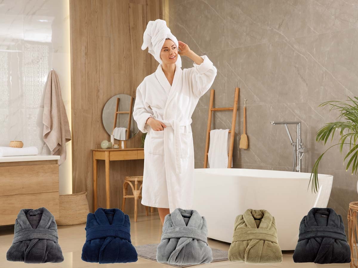 Waarom een duo comfort badjas perfect is na de sauna of  douche