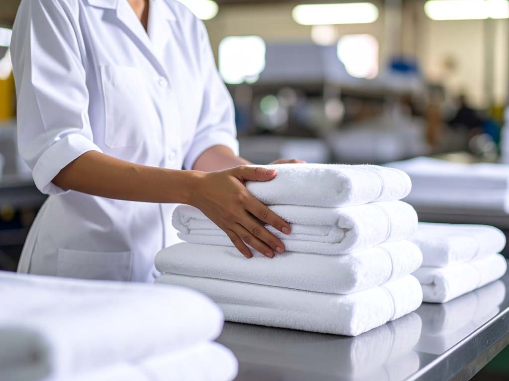 Hoe onderhoud ik een badhanddoek het beste?