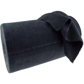 Microvezeldoekjes op rol zwart