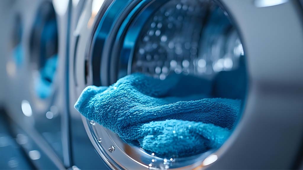 Kun je badhanddoeken samen wassen met andere was?