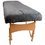 Massagetafel hoeslaken / behandelstoelhoes antraciet