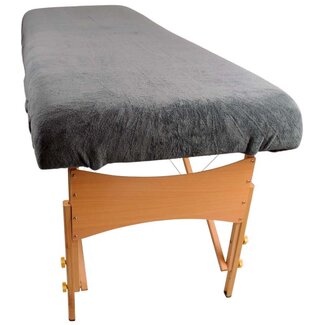 Massagetafel hoeslaken antraciet