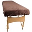 Massagetafel hoeslaken chocoladebruin