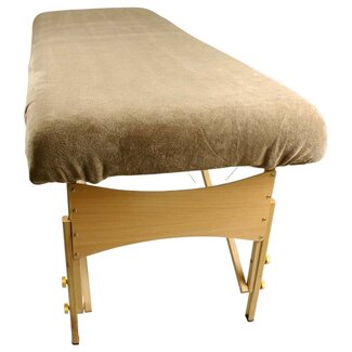 Massagetafel hoeslaken walnoot