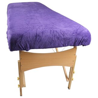 Massagetafel hoeslaken paars