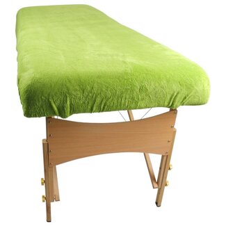 Massagetafel hoeslaken appelgroen