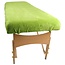 Massagetafel hoeslaken appelgroen