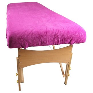 Massagetafel hoeslaken roze