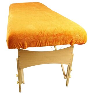 Massagetafel hoeslaken oranje