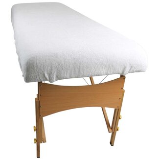 Massagetafel hoeslaken wit